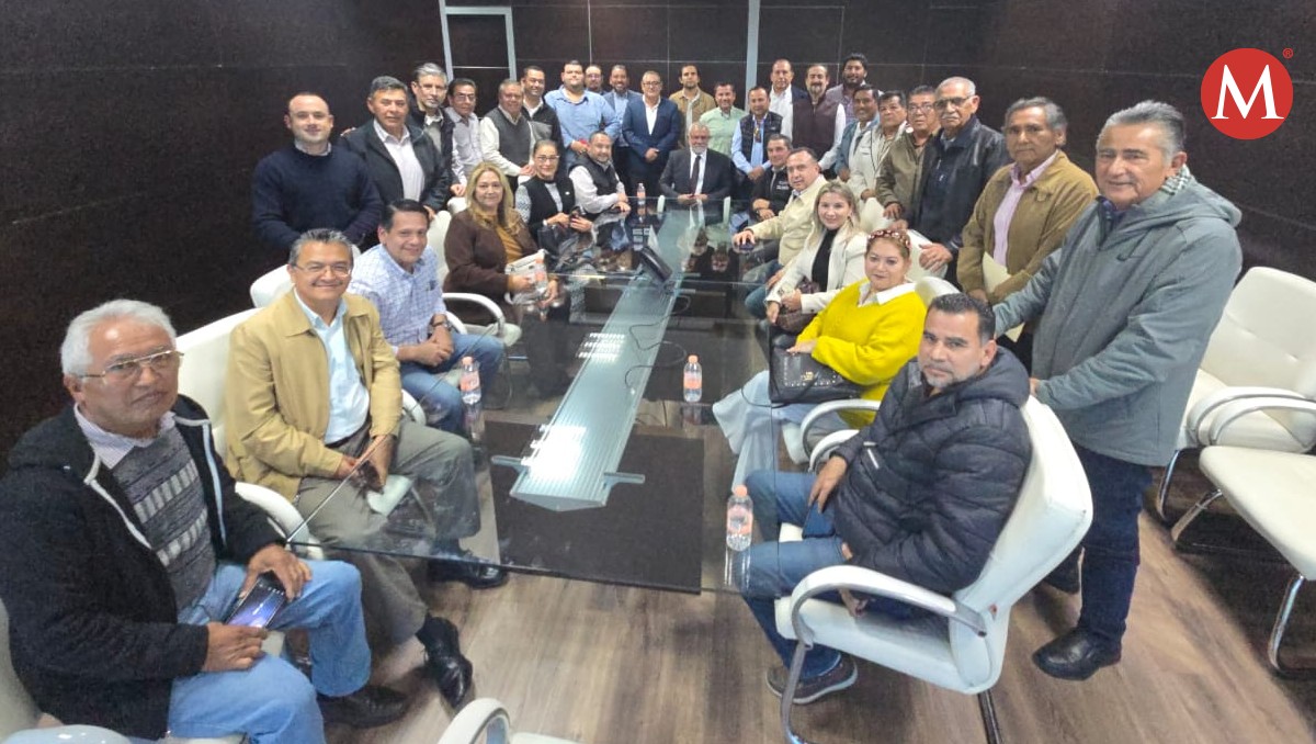 Miembros de la CMIC Tamaulipas se reunieron con el secretario de Obras Públicas estatal.
