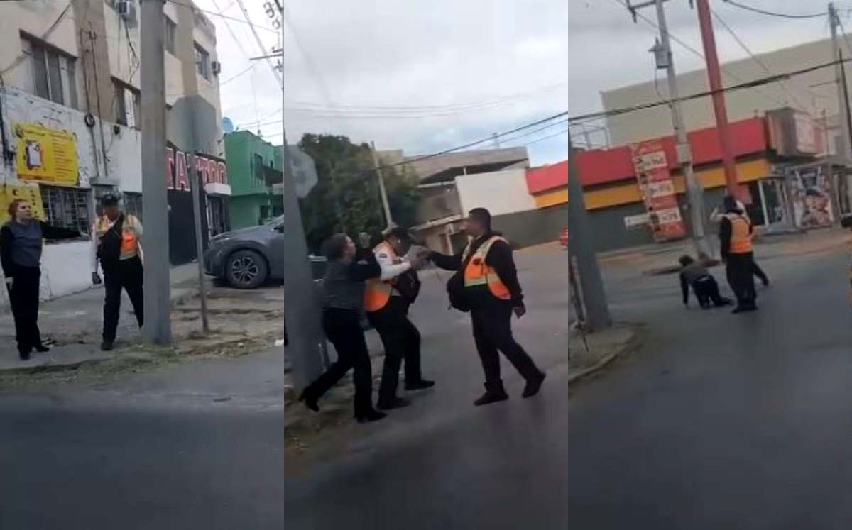 Mujer agrede a Tránsito de Torreón. l Especial