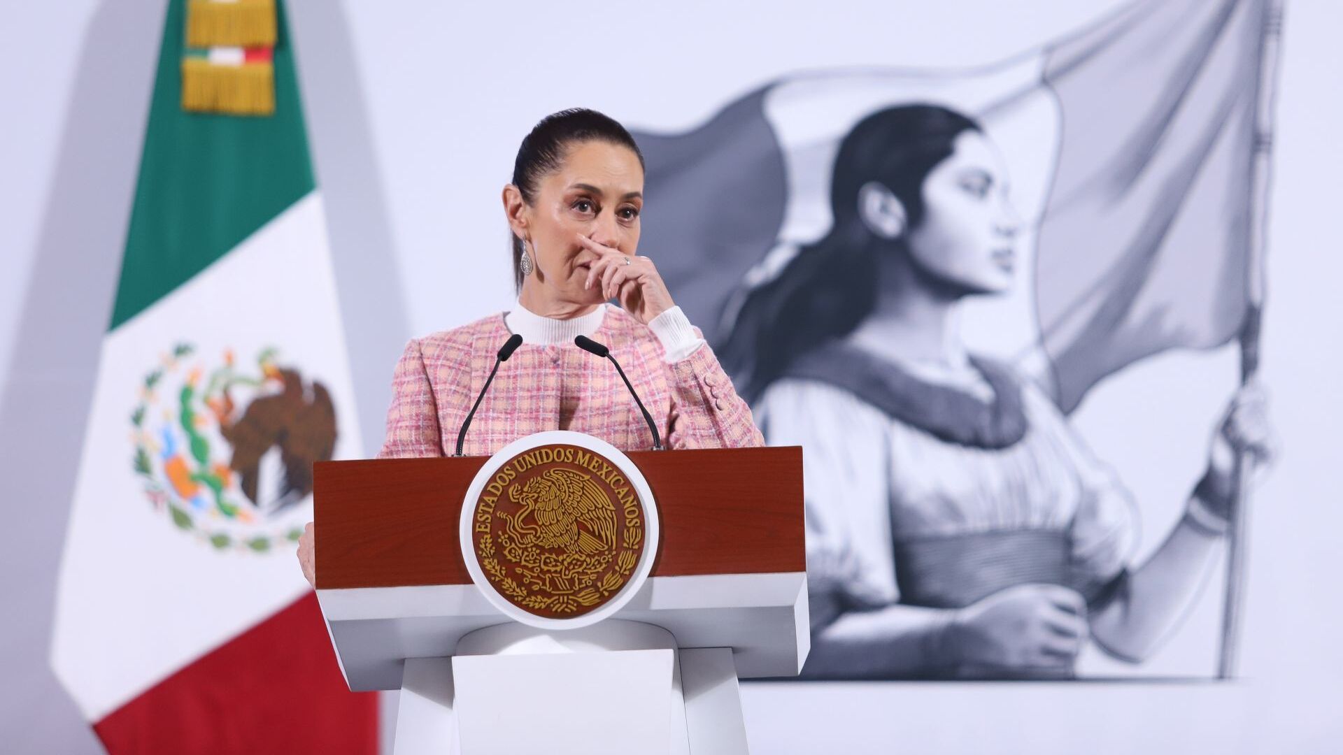 “Qué bueno”, dice Sheinbaum sobre cese al fuego en Gaza