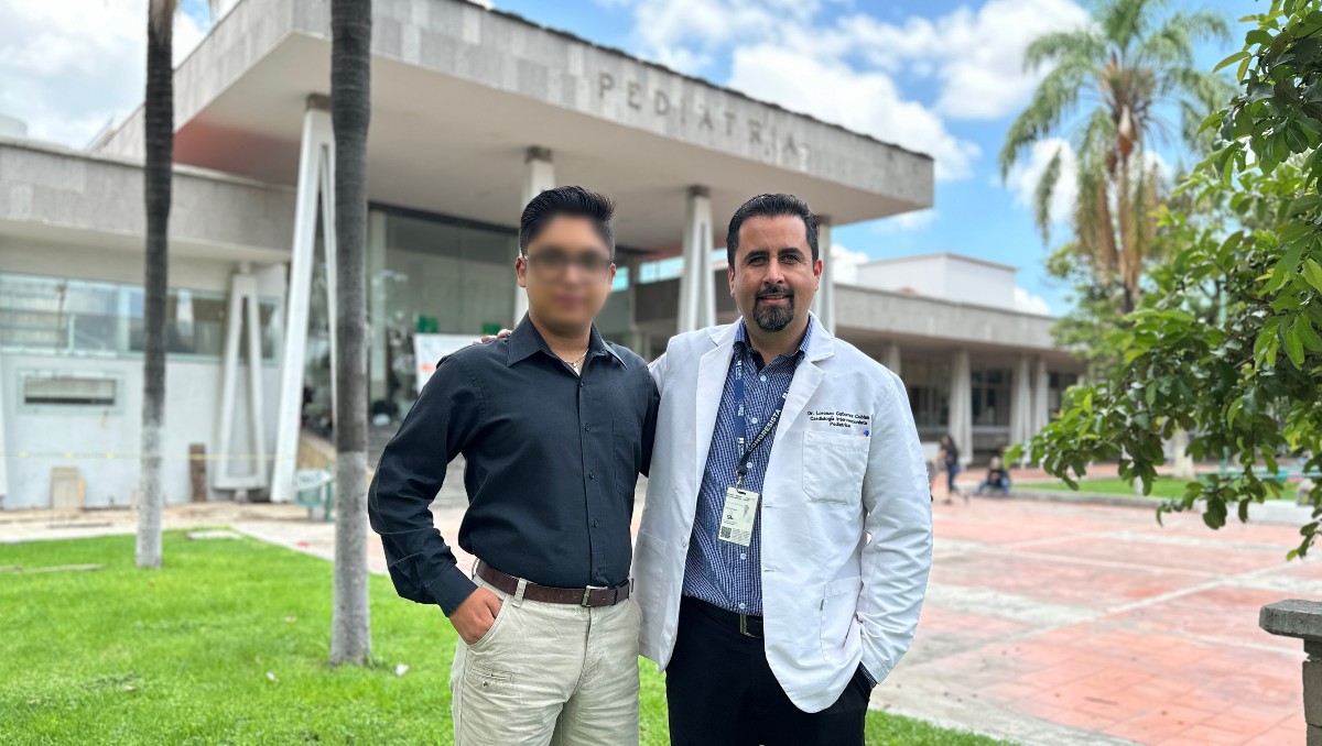 Atienden a Alejandro en hospital del IMSS y se recupera sin problemas (Cortesía)