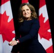 Chrystia Freeland, ex ministra de Finanzas de Canadá | AP