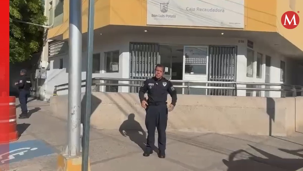 Un grupo de hombres armados robó una caja recaudadora del ayuntamiento de SLP. | Especial