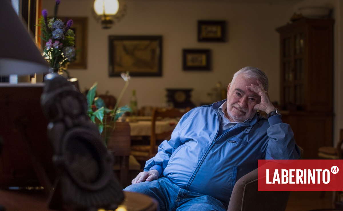 Ignacio Solares, 1945-2023. (Foto: Jesús Quintanar | MILENIO)