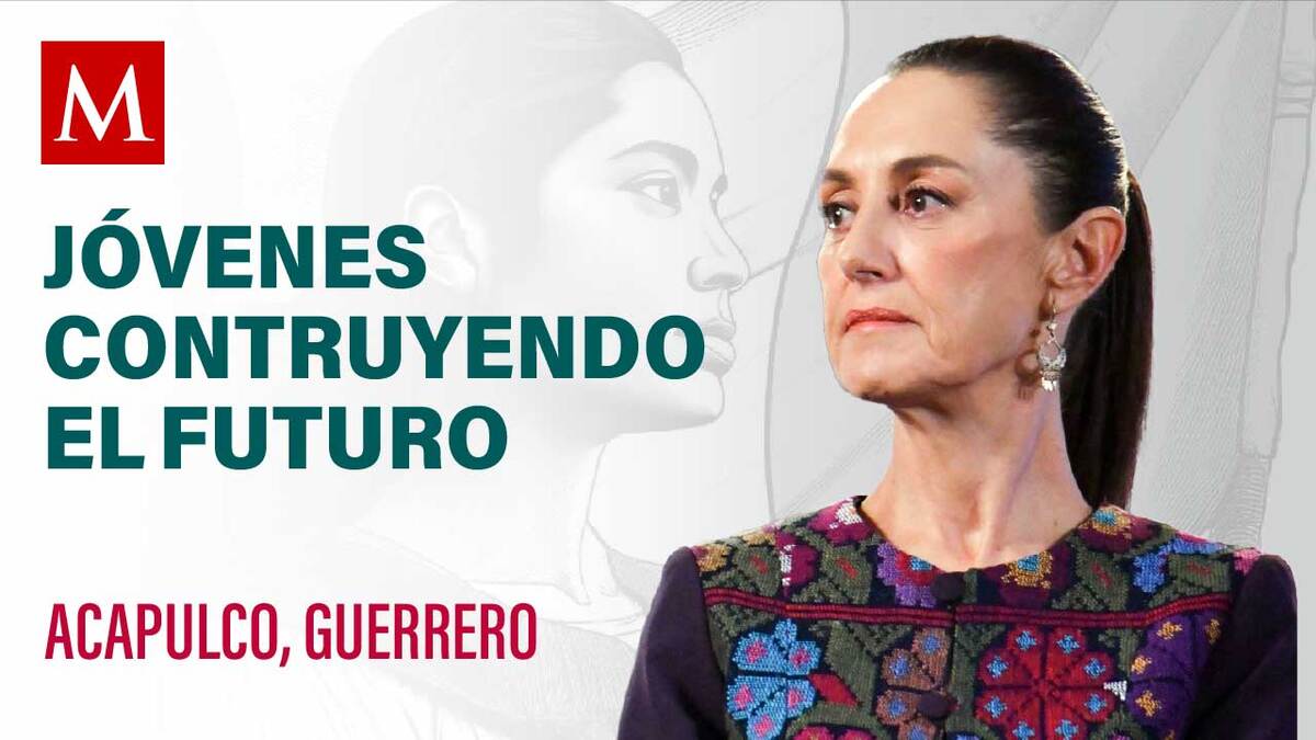 Sheinbaum preside Jóvenes Construyendo el Futuro en Acapulco, Guerrero