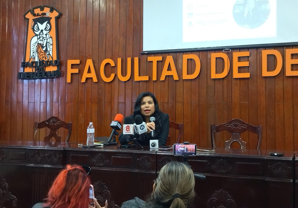 Ana María Olguín, magistrada lagunera. | Especial