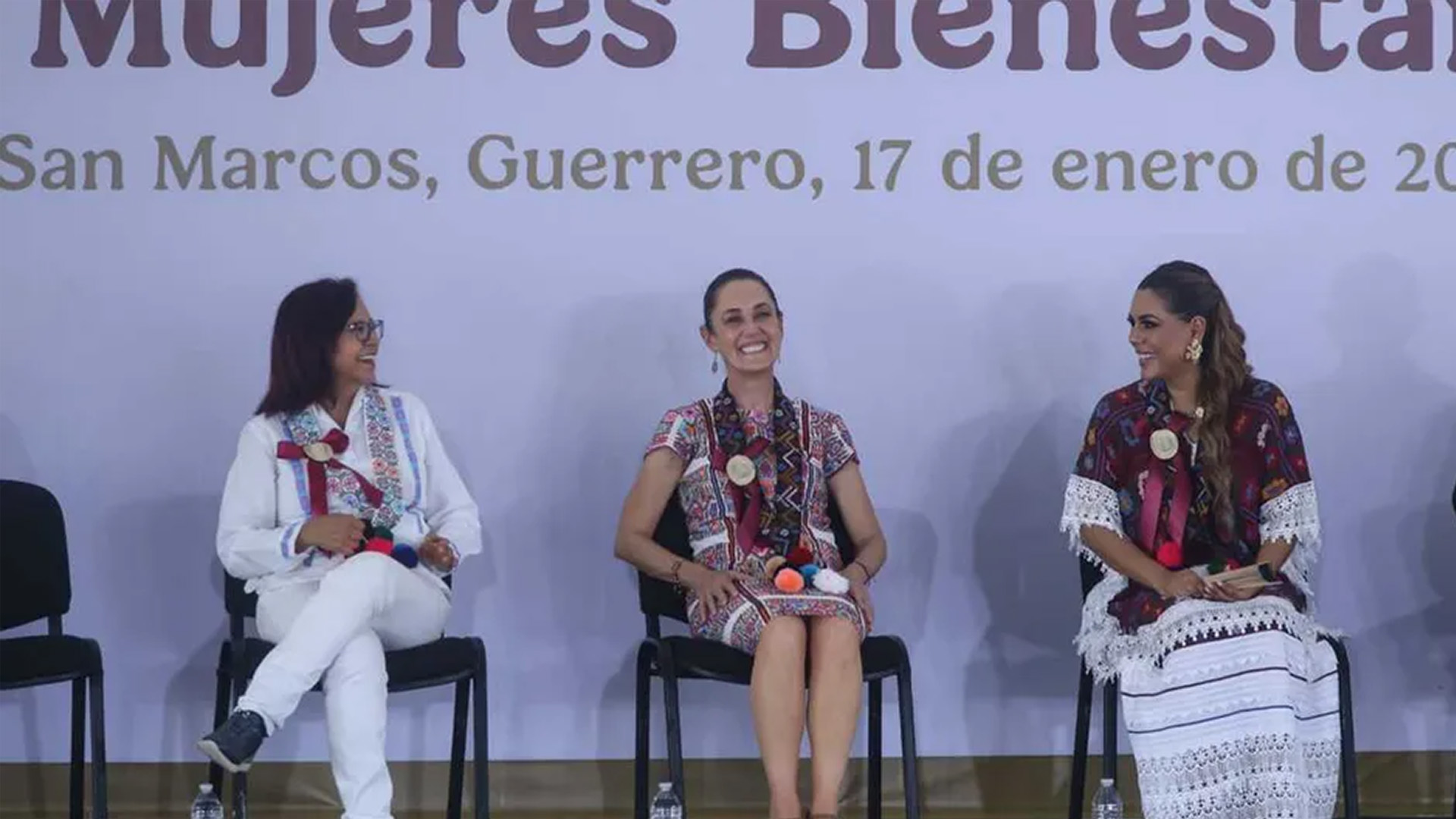 Sheinbaum visita comunidad campesina guerrerense por el programa Sembrando Vida