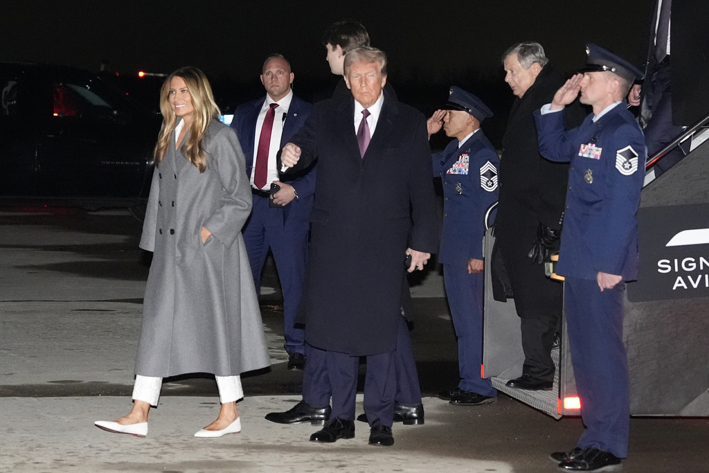 Trump llega a Washington D.C. para su investidura presidencial | Agencia AP