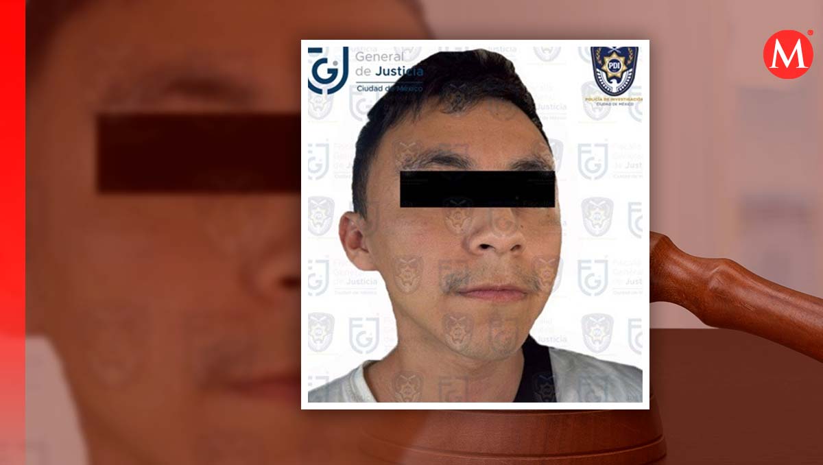 El detenido fue vinculado a proceso por feminicidio y robo calificado (Diseño: Milenio)