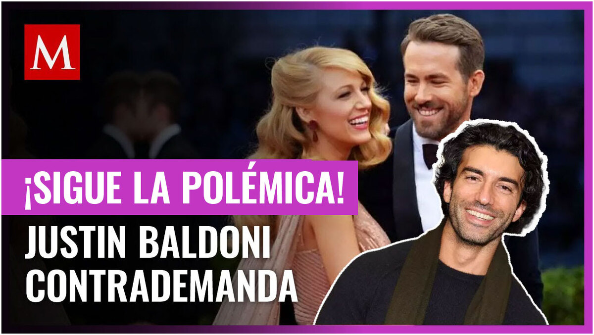 Justin Baldoni, demanda por difamación a Blake Lively y Ryan Reynolds