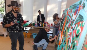 Action Painting, una combinación entre el golf y el arte | Javier Ríos
