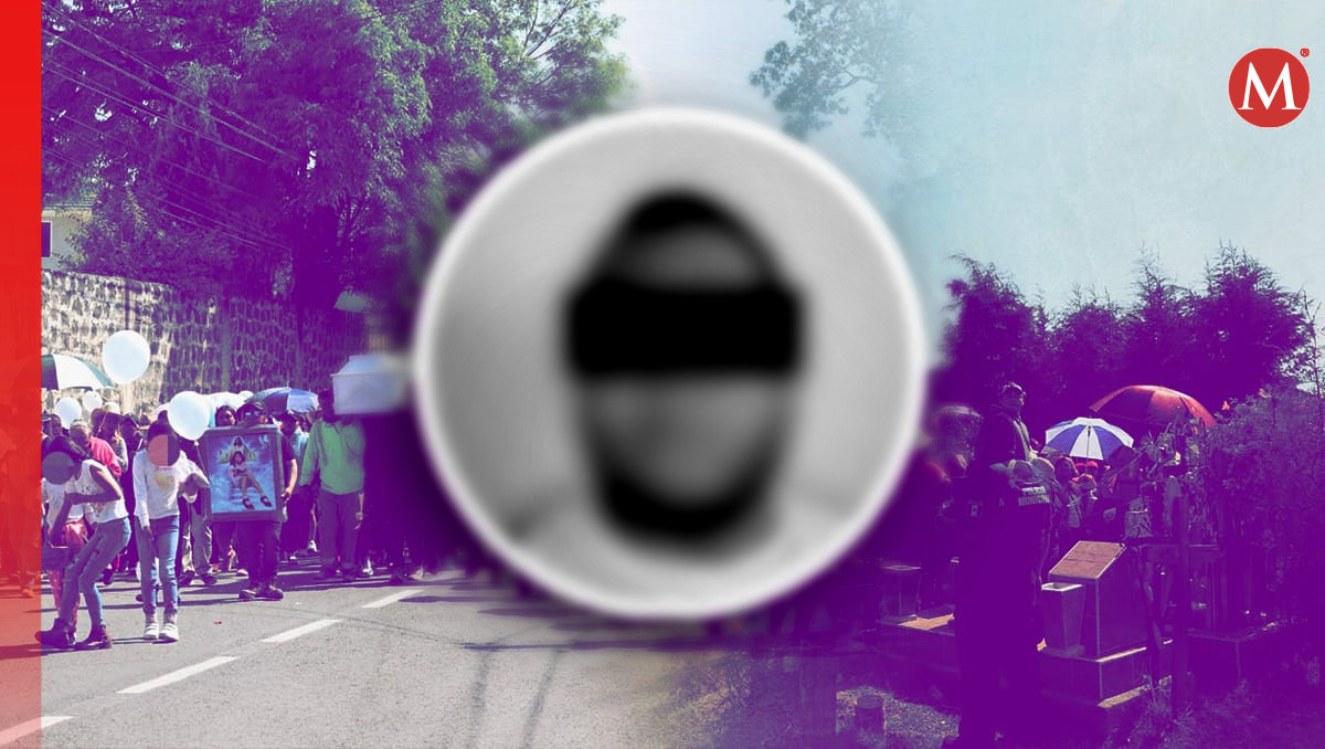 Caso Génesis en Puebla: Revelan foto del presunto feminicida  | Especial / Diseño Milenio