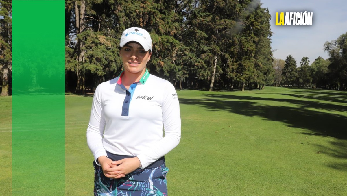 Gaby López quiere ser el ejemplo del golf para las nuevas generaciones (Javier Ríos)