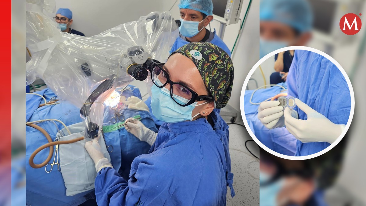 Médicos del IMSS colocan implante a niña y vuelve a escuchar en Guadalajara (Foto:Cortesía | Diseño:Milenio)