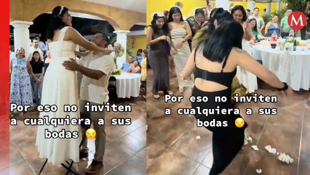 Mujeres recibe 'hate' por destruir ramo de la novia. | ESPECIAL