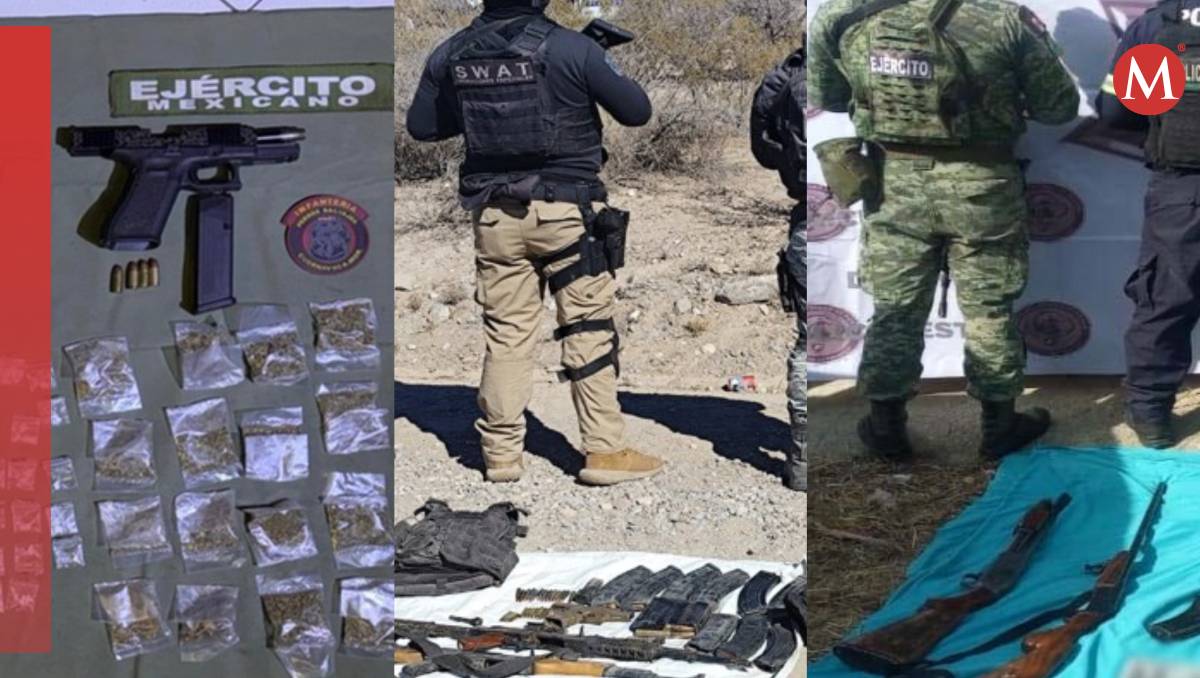 En el periodo señalado, se llevaron a cabo detenciones, cateos, aseguramientos de armas de fuego y de drogas (Especial)