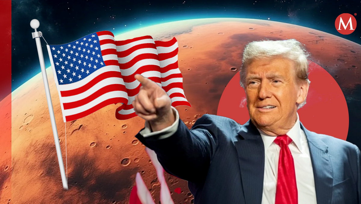El presidente número 47 de Estados Unidos, Donald Trump, prometió impulsar el programa espacial. | Diseño: Oscar Ávila