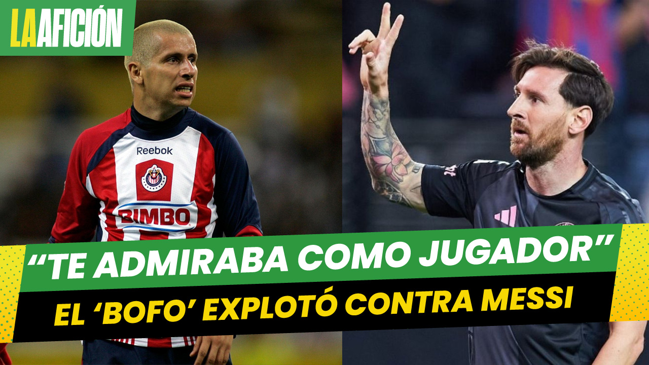 'Bofo' Bautista explota contra Lionel Messi tras festejos hacia la afición americanista