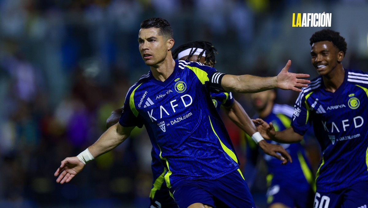 Cristiano Ronaldo anota doblete en victoria del Al Nassr; está a 82 de los 1000 goles (X @AlNassrFC)