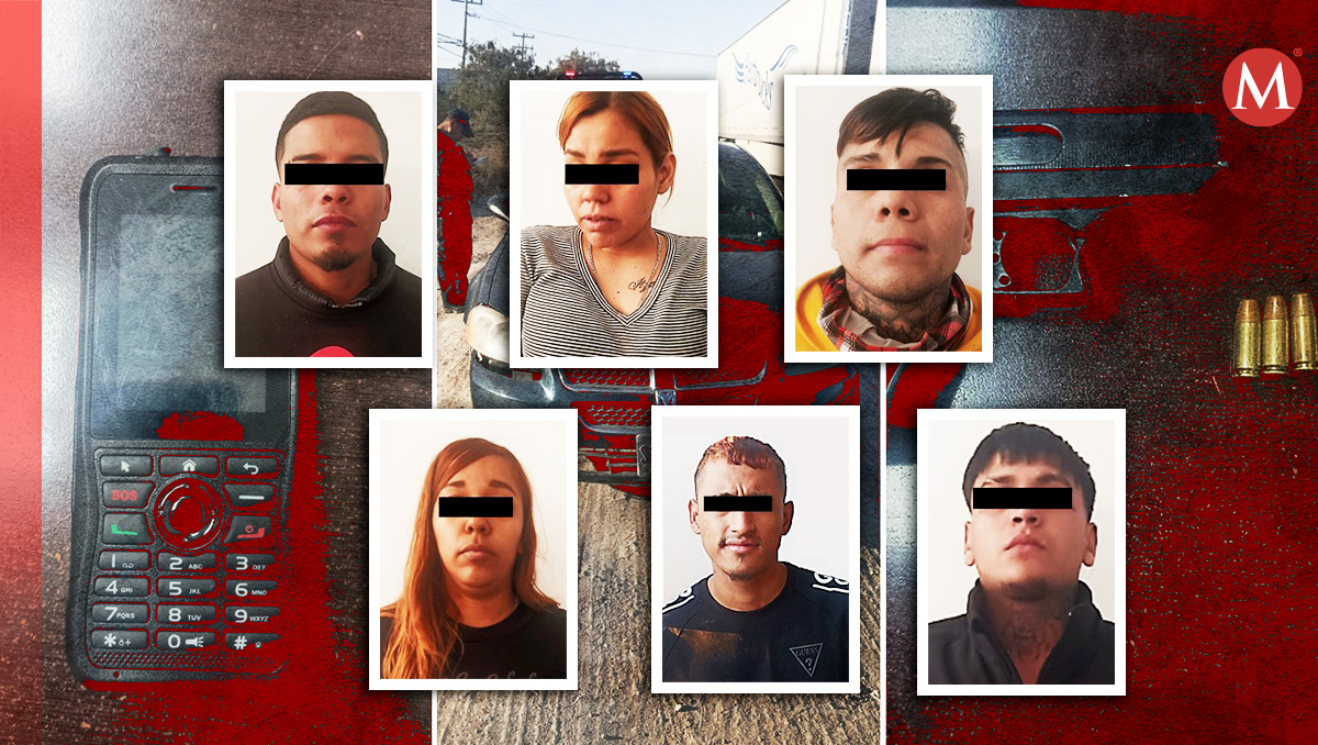 Detienen a 6 hombres con capuchas en Juárez. Foto: Especial