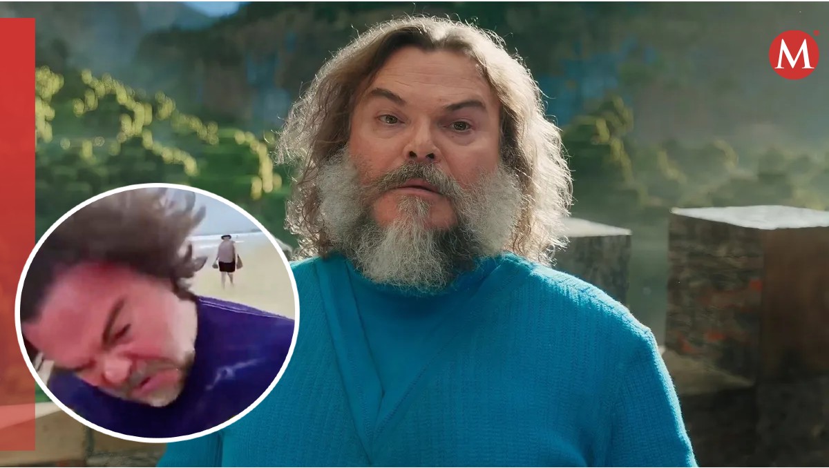 Jack Black finge golpear a paparazzi y se vuelve viral | Especial