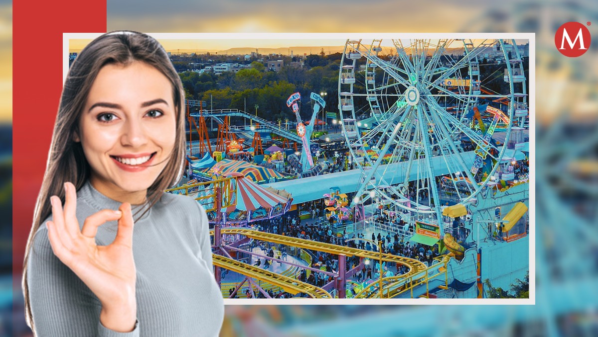 Juegos mecánicos en la Feria de León 2025
