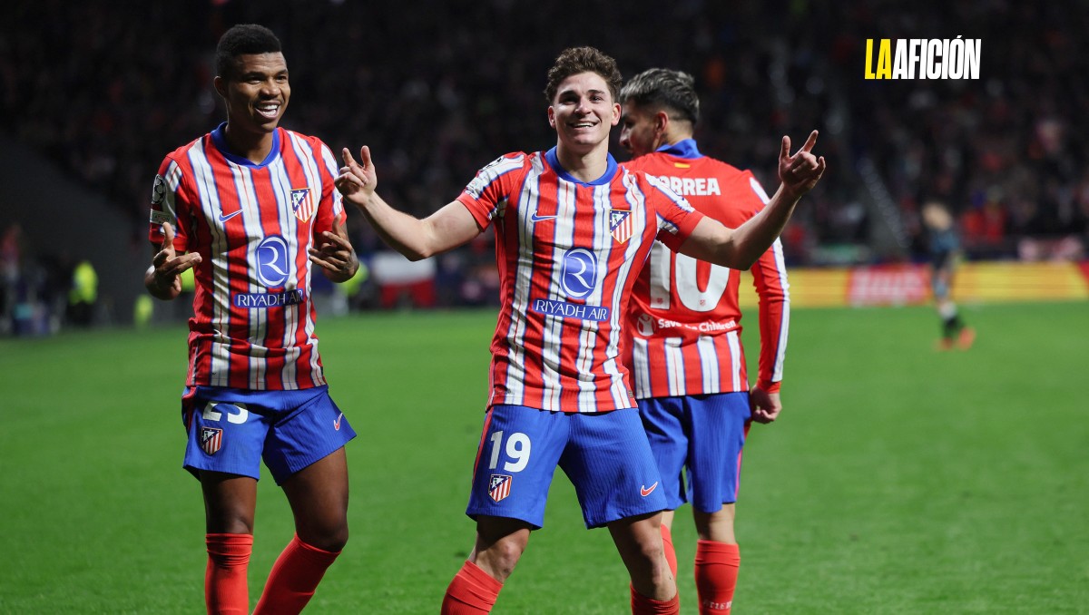 Julián Álvarez le da la victoria al Atlético de Madrid sobre Bayer Leverkusen (Reuters)