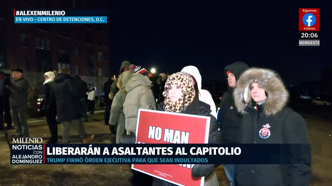 Liberación inminente de detenidos por el asalto al Capitolio genera tensión en Washington