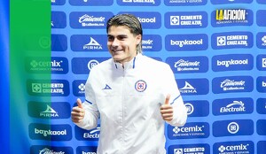 Luka Romero fue presentado este martes como refuerzo de Cruz Azul para el Clausura 2025 de la Liga MX