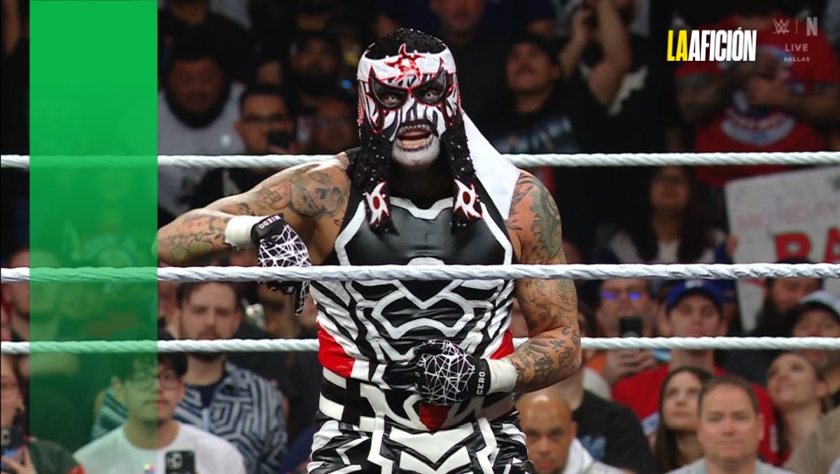 Penta Zero Miedo brilla con su segunda victoria en la WWE y es ovacionado por la afición (Captura X @WWE)