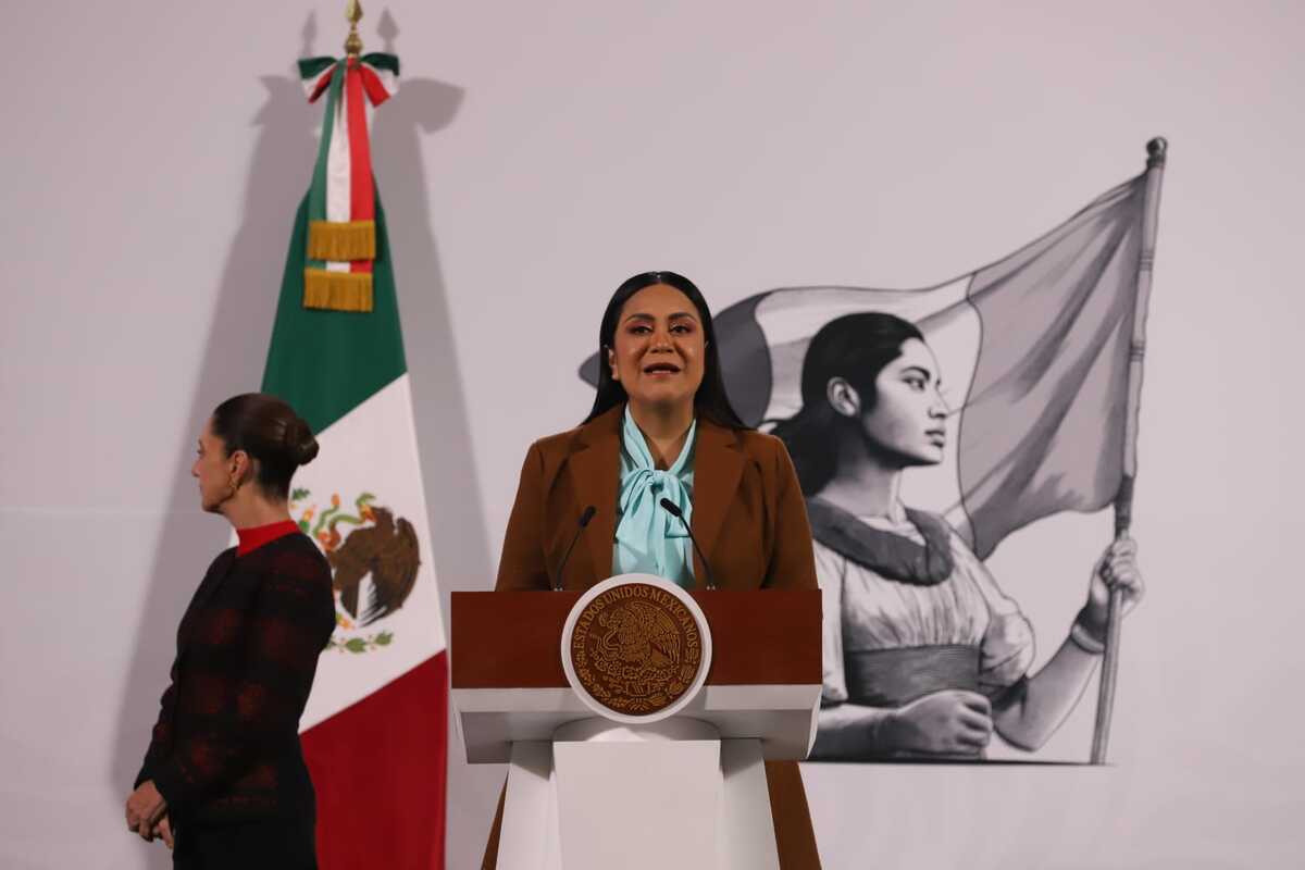 Ariadna Montiel en La Mañanera del Pueblo hoy 22 de enero | Javier Ríos