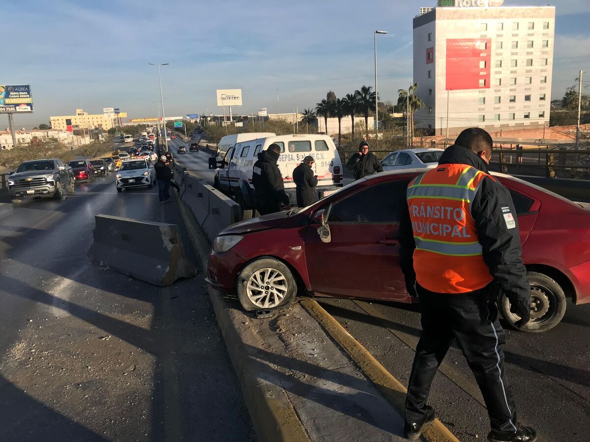 Choque en periférico de Torreón. | Especial