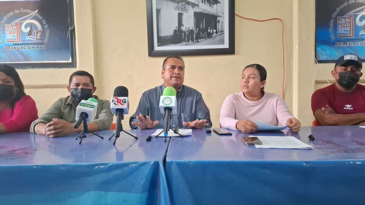 El comisariado, José Luis Rodríguez viajó a Chilpancingo con un grupo de ejidatarios para denunciar a la minera. | Especial