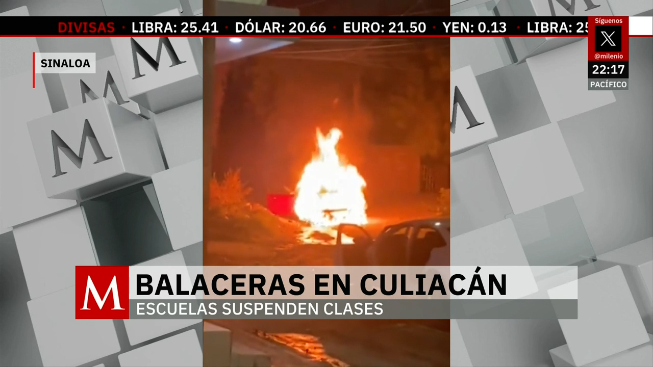 Culiacán suspende clases debido a la crisis de inseguridad