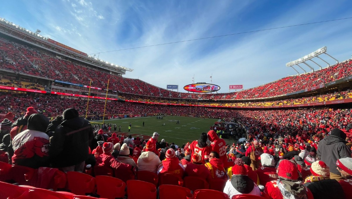 Así lució el Arrowhead Stadium en el Texans vs Chiefs (Michel Cruz)