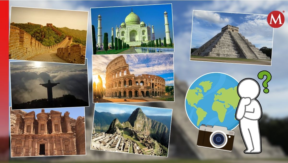 Las siete maravillas del mundo representan una gran diversidad cultural y una habilidad arquitectónica.