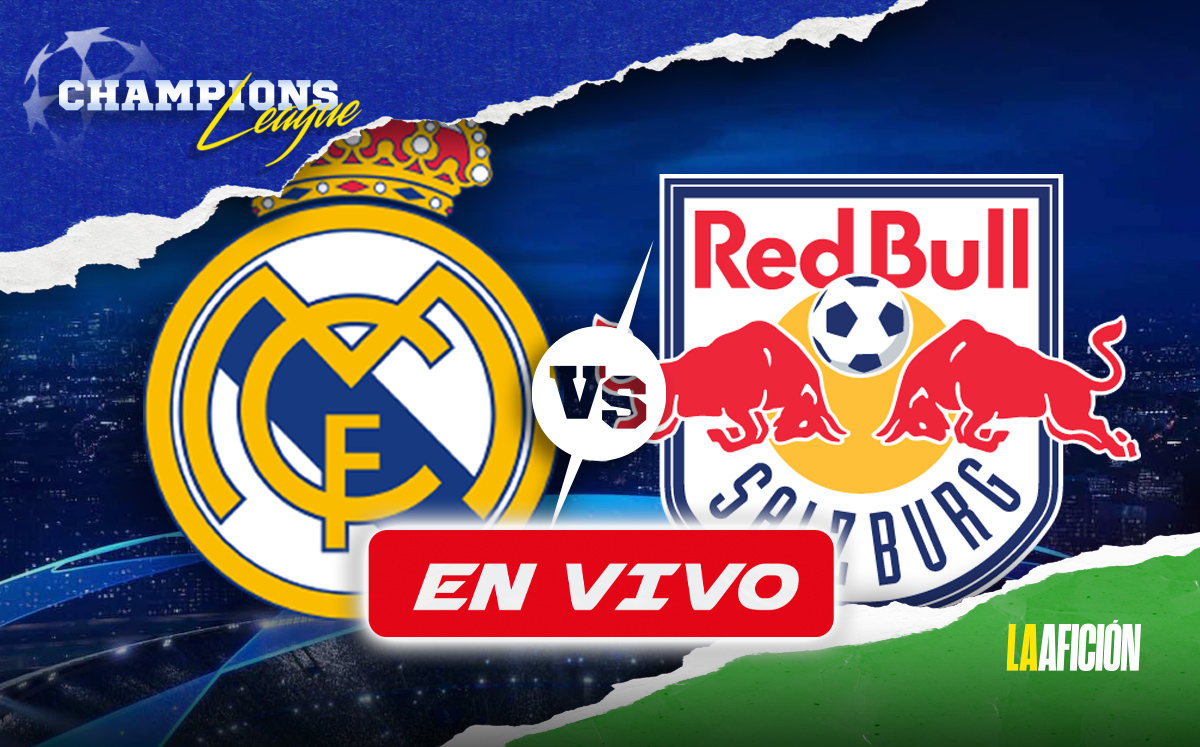 Real Madrid vs RB Salzburg EN VIVO | Champions League HOY (La Afición)