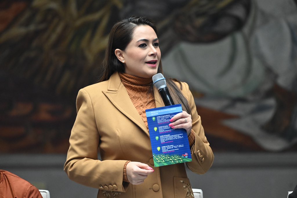 Tere Jiménez encabezó un encuentro con productores agropecuarios y autoridades de la Sader, CFE, Conagua y SHyCP.