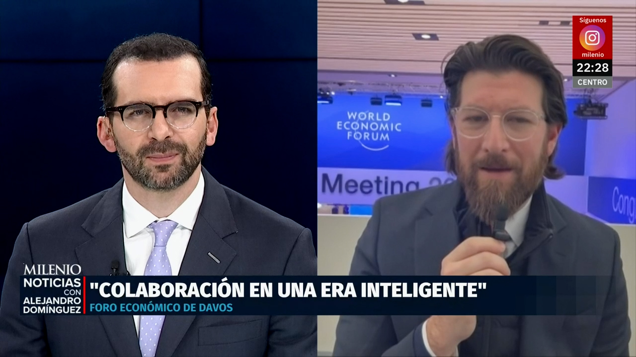 Enrique Perret desde Davos habla sobre inteligencia artificial y colaboración en la era inteligente