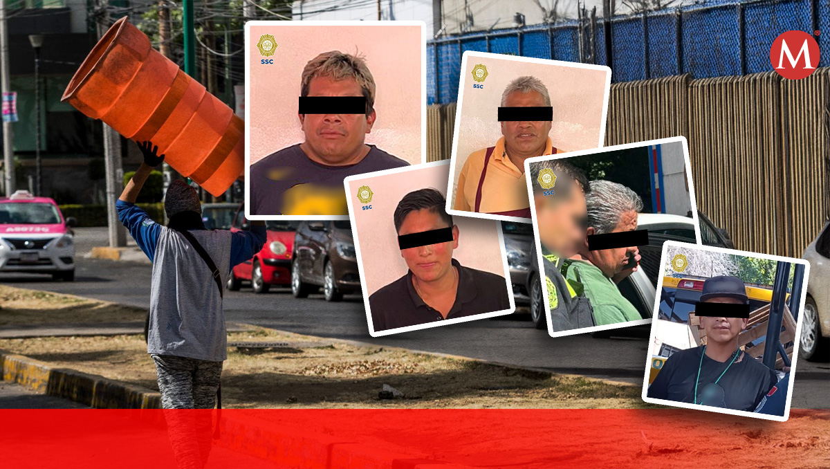 Los franeleros operaban en calles de la alcaldía Cuauhtémoc. (Diseño: Milenio)