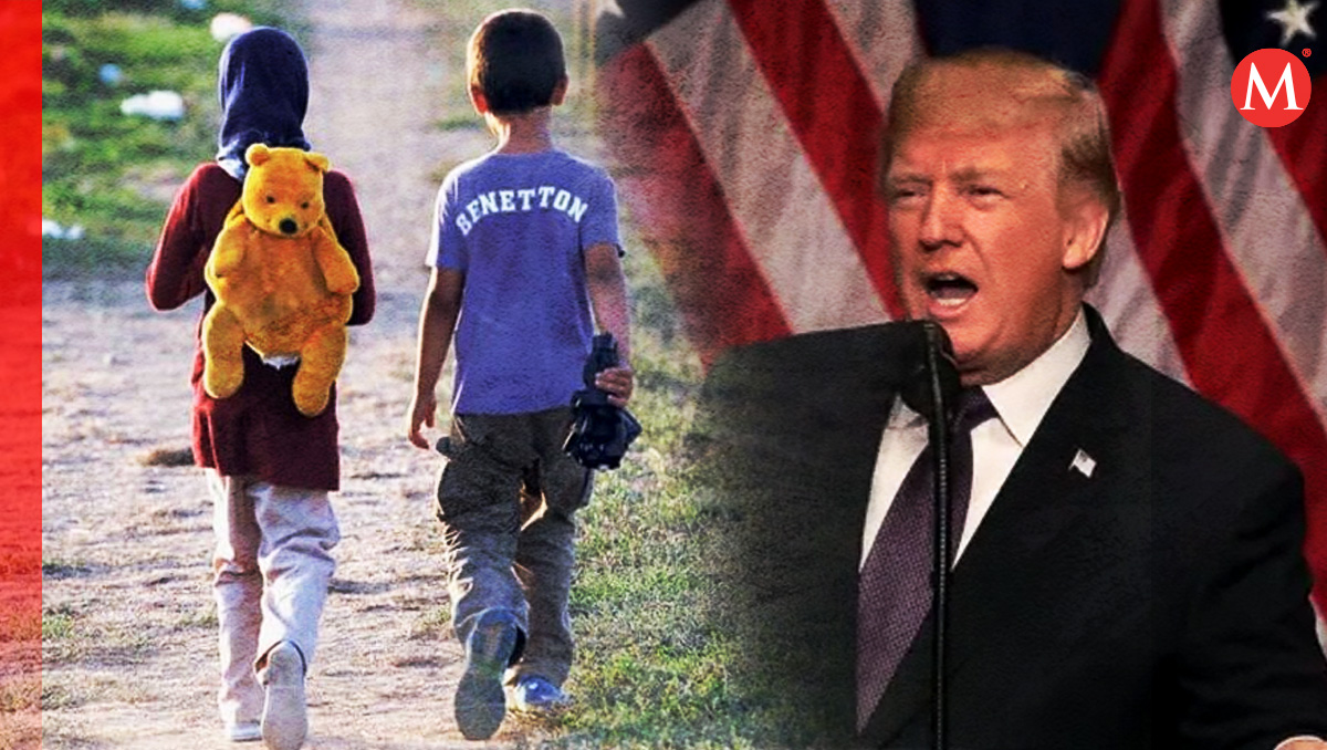 Impacto de la orden ejecutiva de Trump: Riesgo para 125 mil hijos de mexicanos nacidos en EU | Diseño: Margarita Salmorán