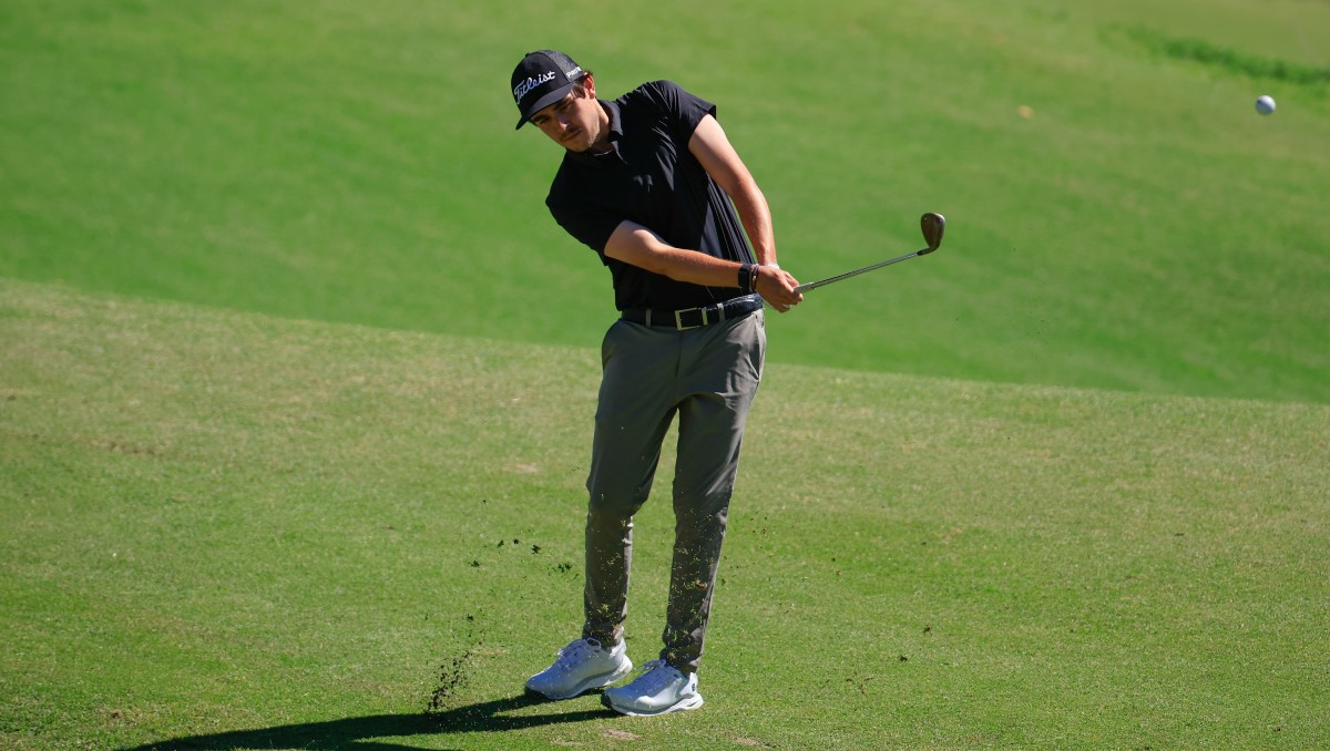 Jorge Villar, uno de los líderes de El Salvador Open Championship (Cortesía)