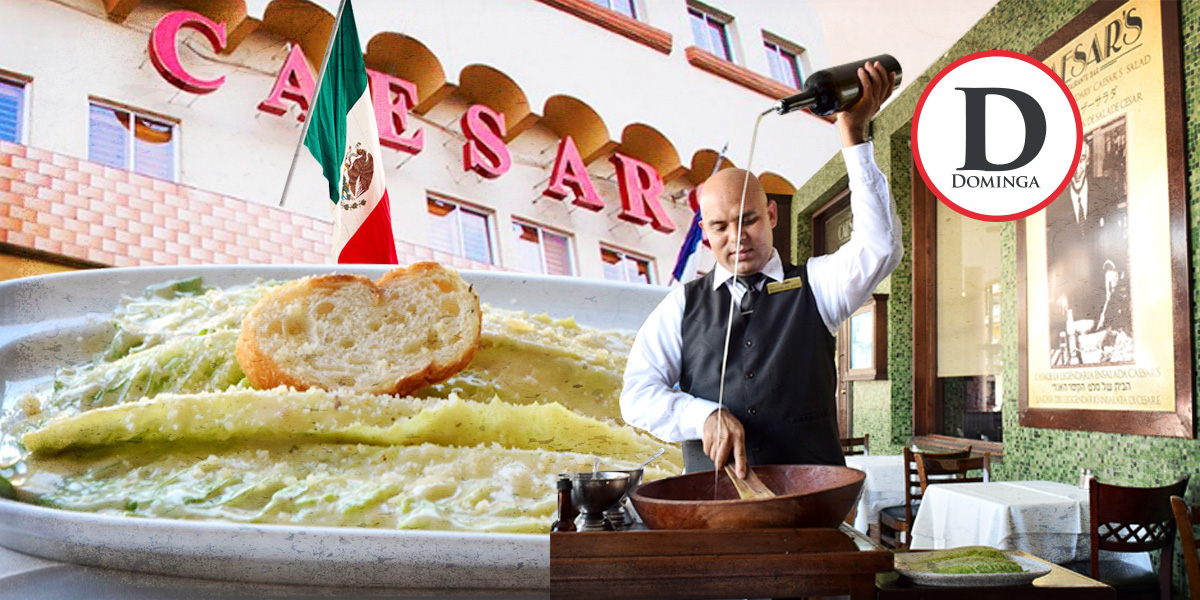 Logo/Los gringos hacen fila para probar nuestra Ensalada César