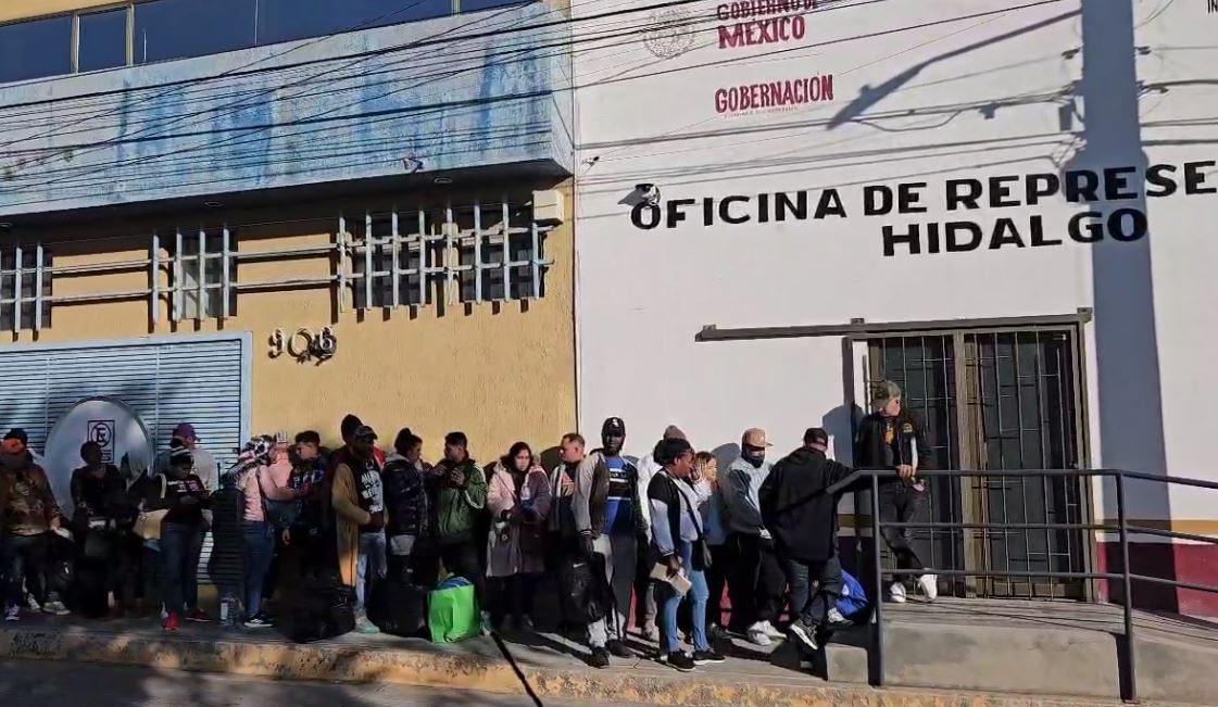 Migrantes buscan asilo en México. (Guadalupe Trejo)