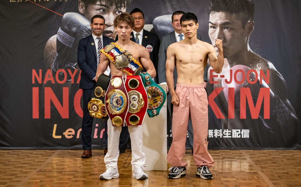 El “Monstruo” Naoya Inoue expondrá sus cetros indiscutidos del peso supergallo en Tokio, Japón ante Ye Joon Kim (AFP)