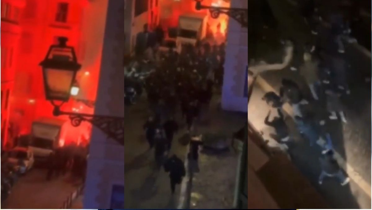 Nueve aficionados de la Real Sociedad son heridos en Roma; dos de ellos está hospitalizados (Captura de pantalla)