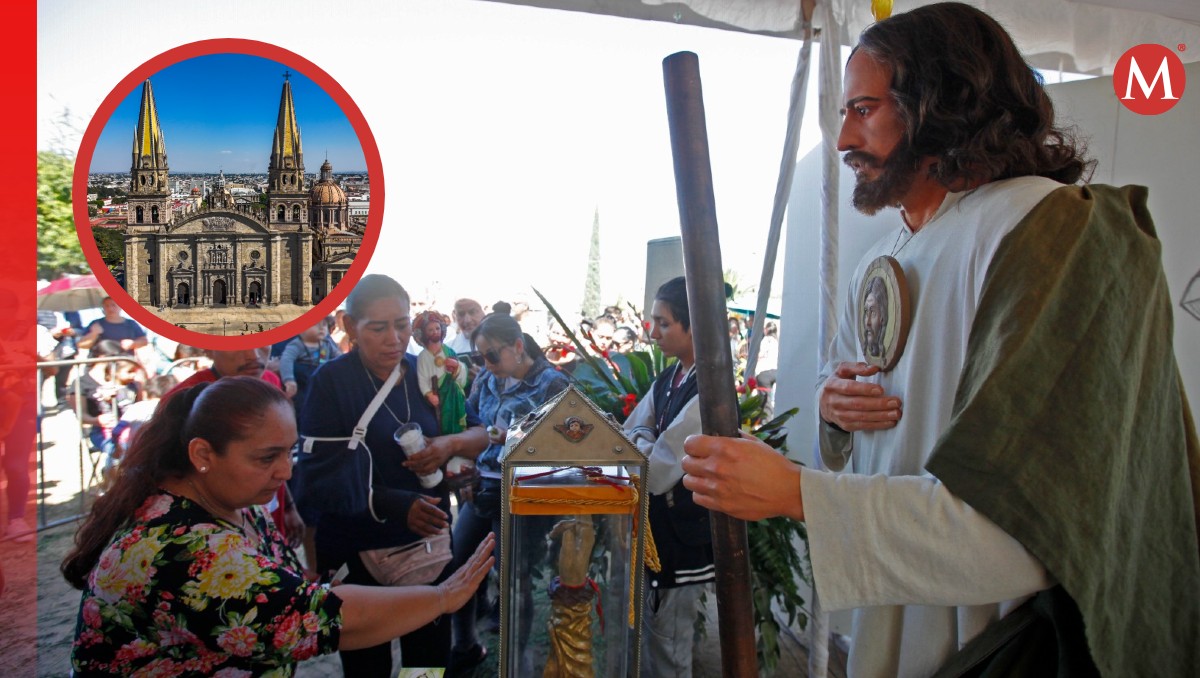 La veneración de San Judas Tadeo llega a Guadalajara con actos religiosos y operativos de seguridad. (Especial)