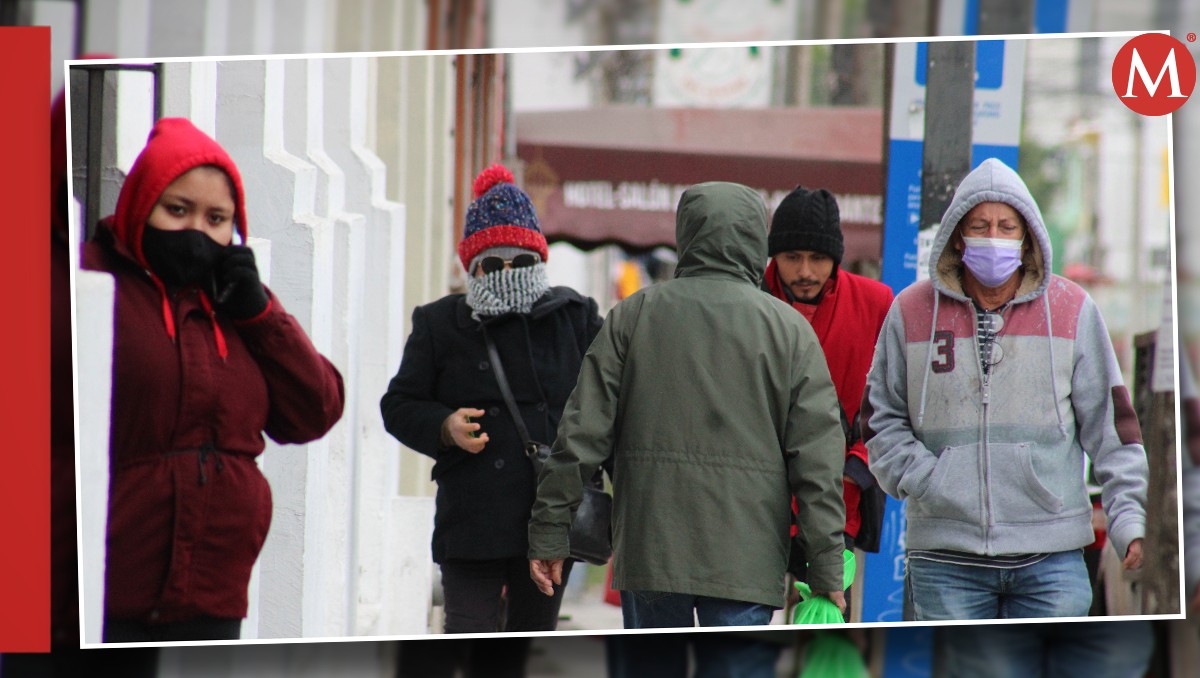 Frío, bajas temperaturas en Tampico. (Yazmín Sánchez)