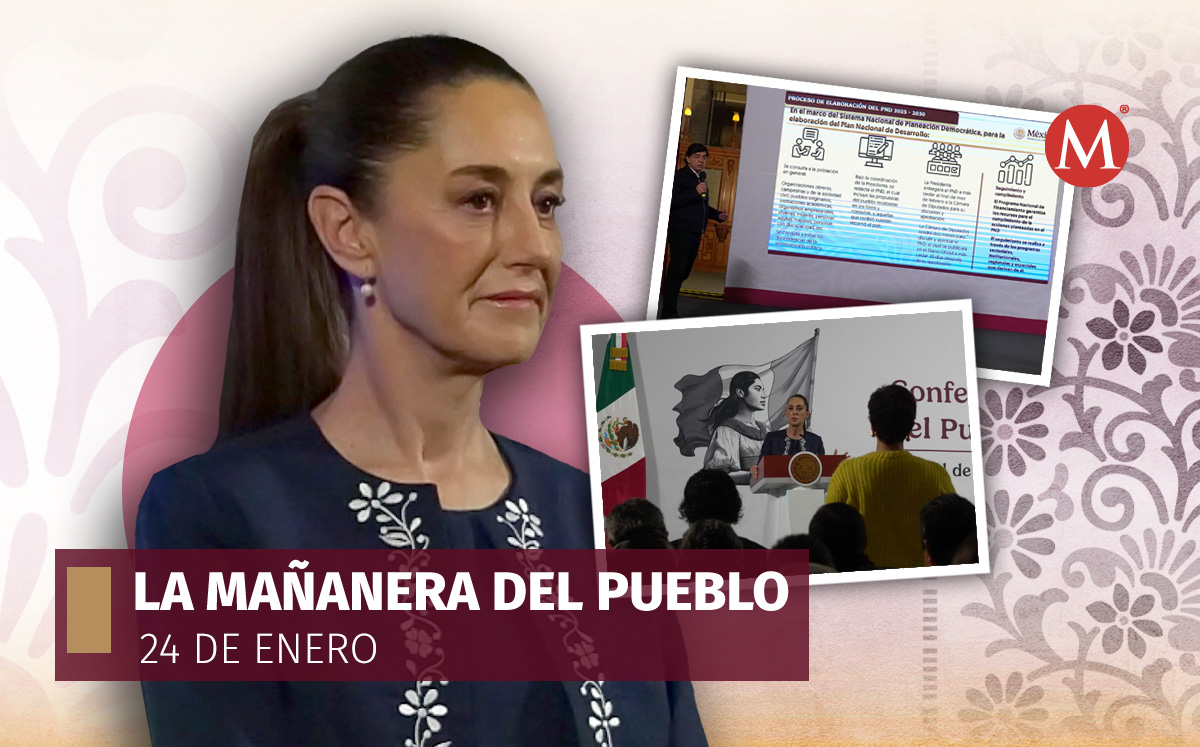 La Mañanera del Pueblo hoy 24 de enero de 2024 | Fotos: Cuartoscuro