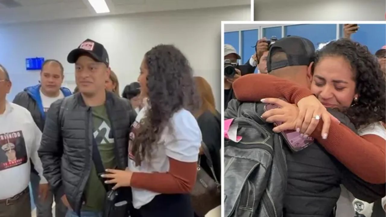 Tras 14 meses secuestrado en buque Galaxy Leader, llega Arturo Zacarías a Veracruz