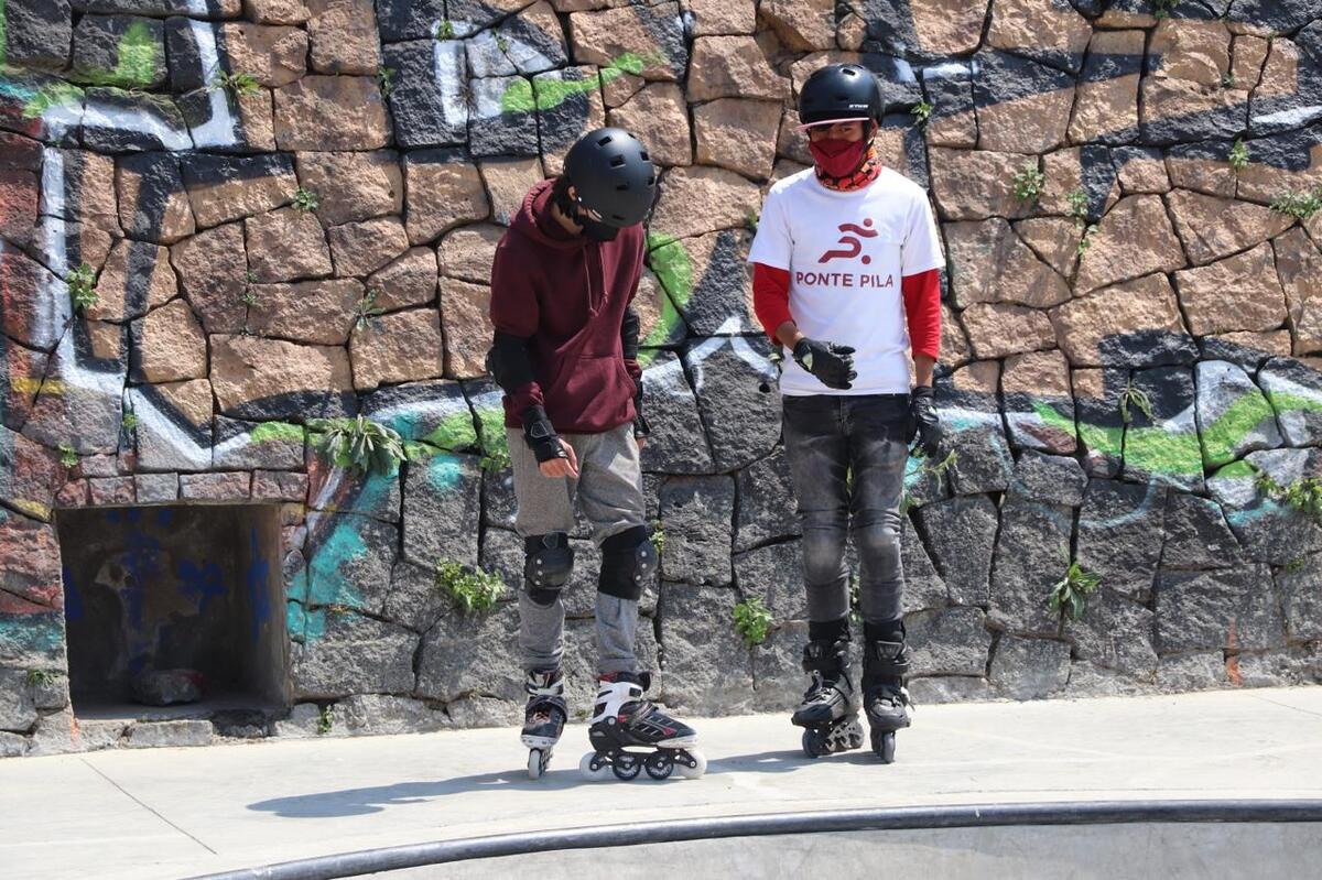 Pilares abre cursos gratuitos de patinaje en alcaldía Iztacalco y Coyoacán (foto: Pilares)